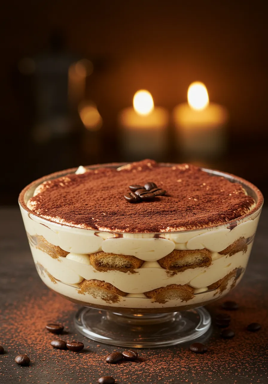 Traditional Italian Tiramisu - tertiary view